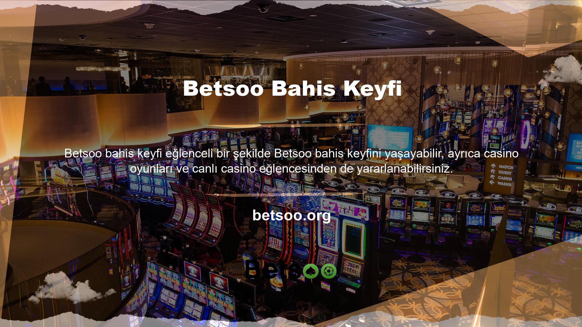 Bu web sitesi üyelere çeşitli casino oyunları oynama ve canlı casino aksiyonunu deneyimleme fırsatı sunuyor